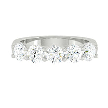 Load image into Gallery viewer, Lucce Rivera 5-Stone Round Diamond