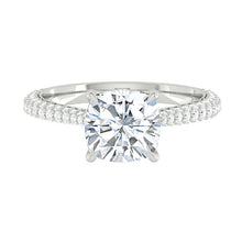 Load image into Gallery viewer, Lucce Azalea Luxe Cushion Moissanite