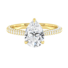 Load image into Gallery viewer, Lucce Azalea Luxe Pear Moissanite