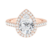 Load image into Gallery viewer, Lucce Montevalle Pear Moissanite