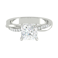 Load image into Gallery viewer, Lucce Fiore Princess Moissanite