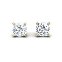 Load image into Gallery viewer, Lucce Diana Cushion Earrings Diamond