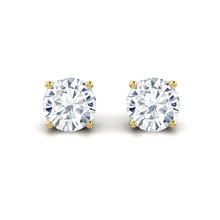 Load image into Gallery viewer, Diana Earrings Round Moissanite