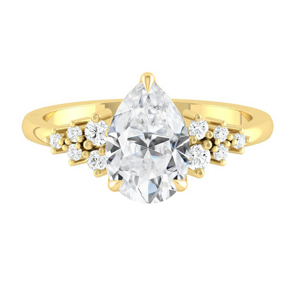 Lucce Ellia Pear Diamond