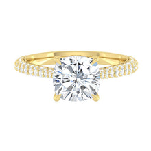 Load image into Gallery viewer, Lucce Azalea Luxe Cushion Moissanite