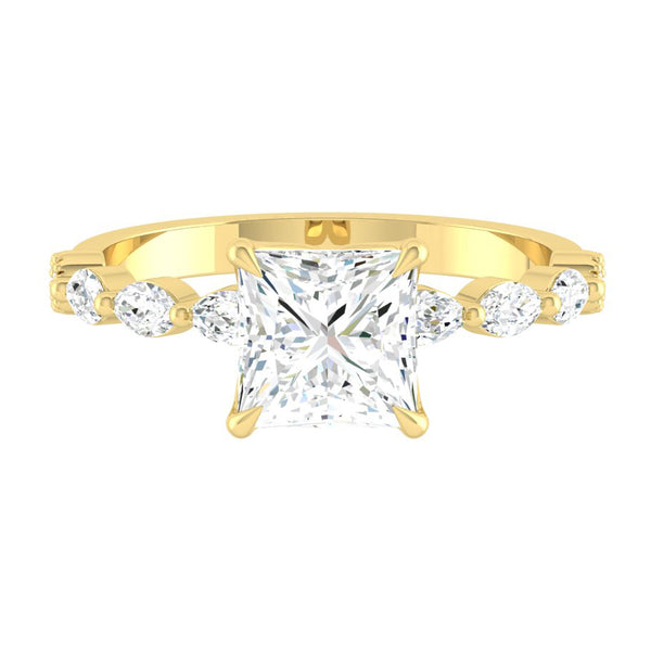 Lucce Paula Princess Moissanite