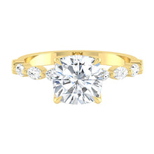 Load image into Gallery viewer, Lucce Paula Cushion Moissanite