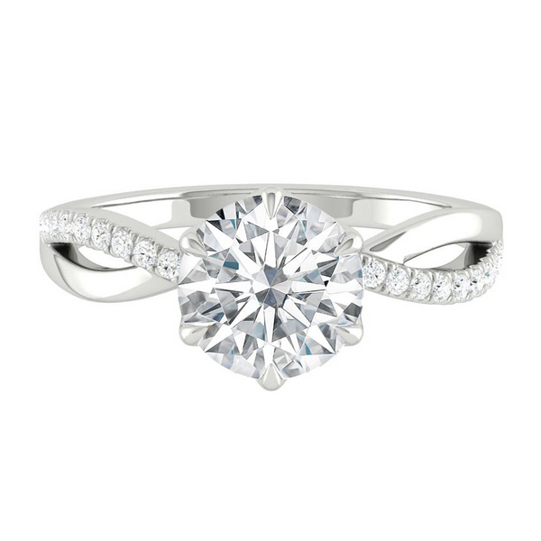 Lucce Fiore Sei Round Diamond