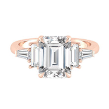 Load image into Gallery viewer, Lucce Catherine Emerald Moissanite