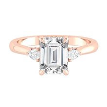 Load image into Gallery viewer, Lucce Sophia Emerald Moissanite