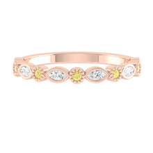 Load image into Gallery viewer, Lucce Aina Sunburst Yellow Diamond