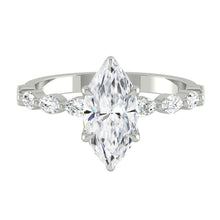 Load image into Gallery viewer, Paula Marquise Moissanite