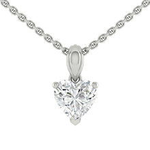 Load image into Gallery viewer, Lucce Kaela Necklace Heart Diamond