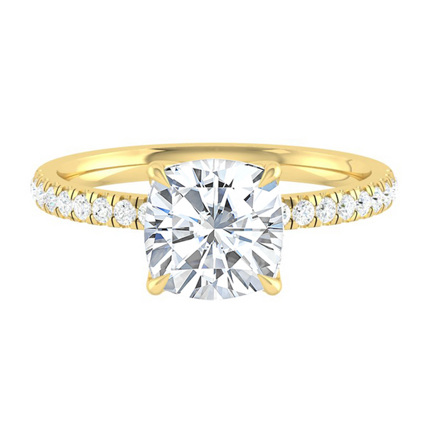 Lucce Lucia Pavé Cushion Diamond