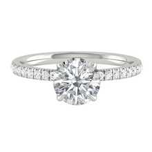 Load image into Gallery viewer, Lucce Lucia Halo Pave Round Diamond