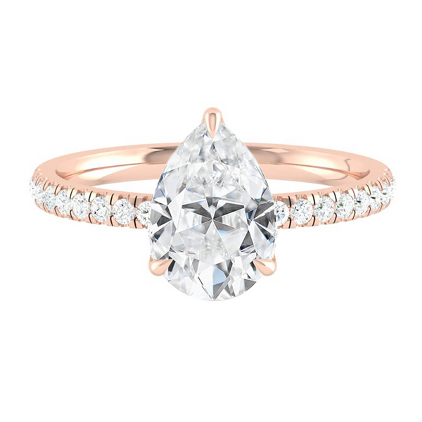 Lucce Lucia Pavé Pear Diamond