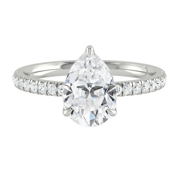 Lucce Lucia Pavé Pear Diamond