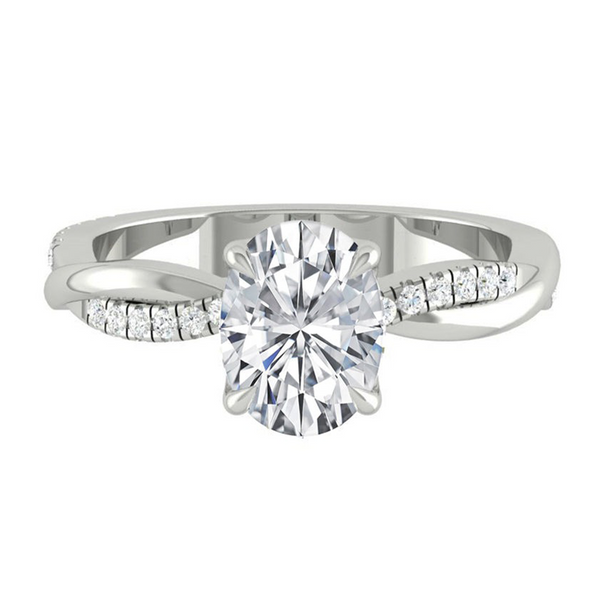 Lucce Fiore Oval Diamond