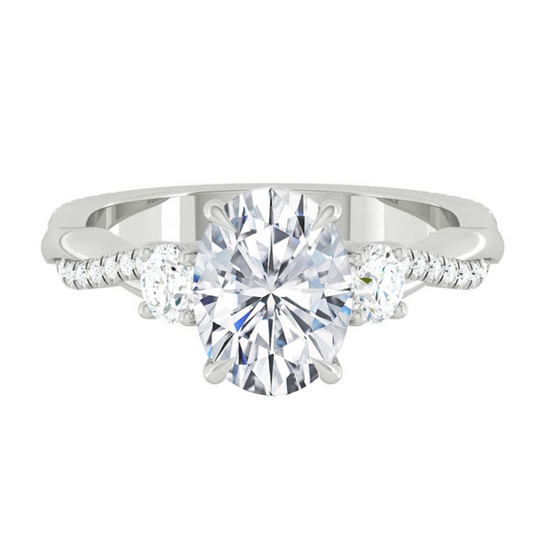Lucce Fiore Trio Oval Diamond