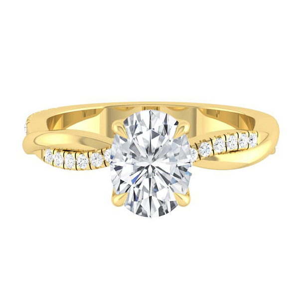 Lucce Fiore Oval Diamond