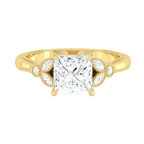 Lucce Stella Princess Moissanite