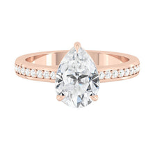 Load image into Gallery viewer, Lucce Kaela Pear Moissanite