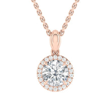 Load image into Gallery viewer, Montevalle Necklace Round Moissanite