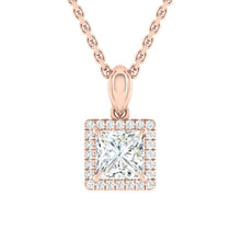 Load image into Gallery viewer, Lucce Montevalle Princess Necklace Moissanite