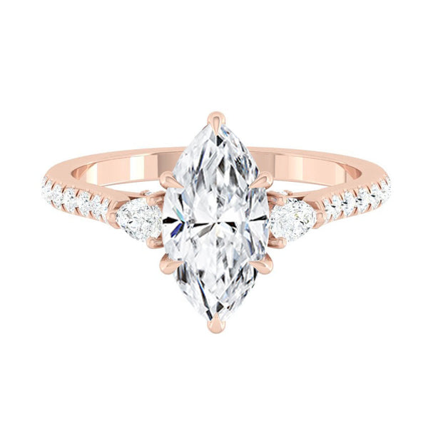 Lucce Sophia Pavé Marquise Diamond