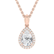 Load image into Gallery viewer, Lucce Montevalle Necklace Pear Diamond