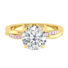 Load image into Gallery viewer, Lucce Fiore Rosé Round Diamond
