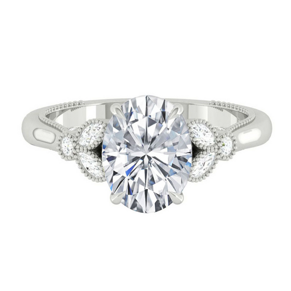 Lucce Stella Oval Diamond
