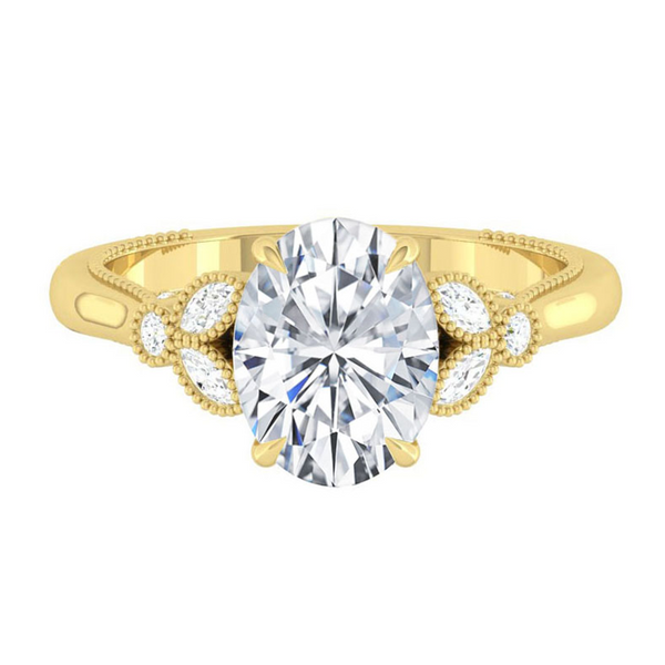 Lucce Stella Oval Diamond