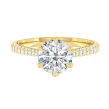 Load image into Gallery viewer, Lucce Azalea Luxe Round Moissanite