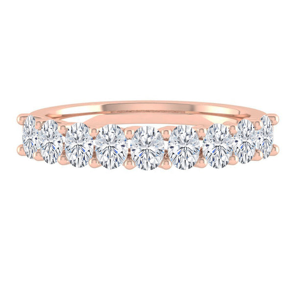 Lucce Rivera 9-Stone Oval Diamond