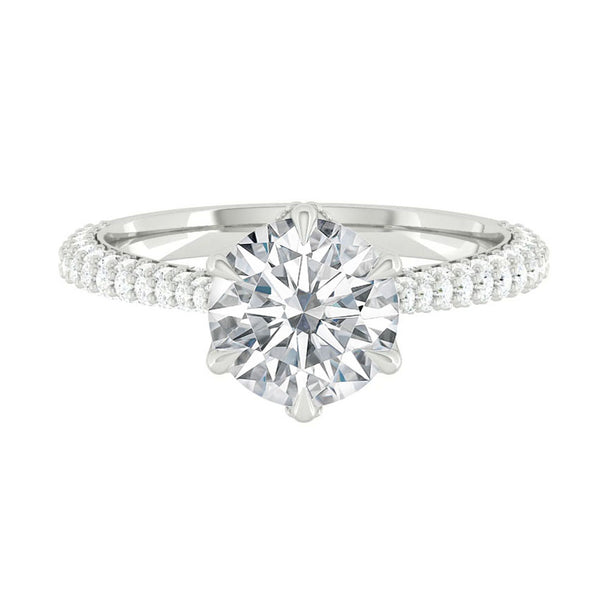 Lucce Azalea Luxe Round Diamond