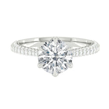 Load image into Gallery viewer, Lucce Azalea Luxe Round Moissanite