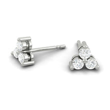 Load image into Gallery viewer, Lucce Trio Earrings Diamond
