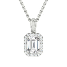 Load image into Gallery viewer, Lucce Montevalle Necklace Emerald Diamond