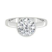 Load image into Gallery viewer, Lucce Carla Round Moissanite