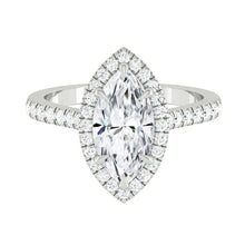 Load image into Gallery viewer, Lucce Montevalle Marquise Moissanite