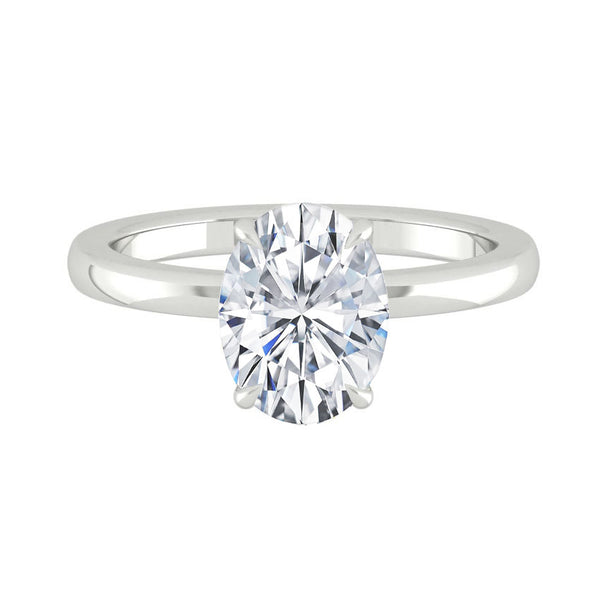 Lucce Verona Oval Moissanite