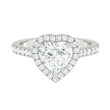 Load image into Gallery viewer, Lucce Montevalle Heart Moissanite