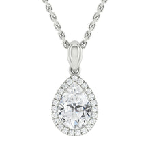 Load image into Gallery viewer, Lucce Montevalle Necklace Pear Diamond