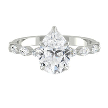 Load image into Gallery viewer, Lucce Paula Pear Moissanite