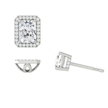 Load image into Gallery viewer, Lucce Montevalle Earrings Radiant Diamond