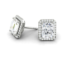 Load image into Gallery viewer, Lucce Montevalle Earrings Radiant Diamond