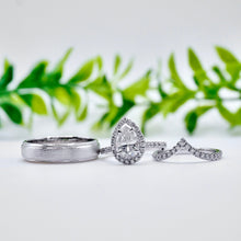 Load image into Gallery viewer, Wedding rings gold jewelry moissanite lab diamond manila philippines Lab diamond Wedding Bands