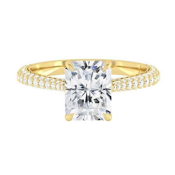 Lucce Azalea Luxe Radiant Moissanite