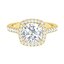 Load image into Gallery viewer, Lucce Montevalle Cushion Moissanite